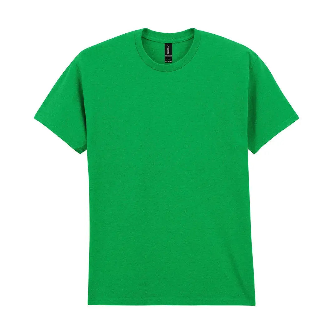 Gildan Heavy Cotton Puuvillainen T-Paita - Vihreä (Irish Green) / S - Työpaidat