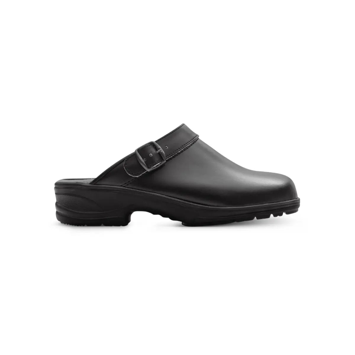 Birka Backstrap Work Clog - Musta