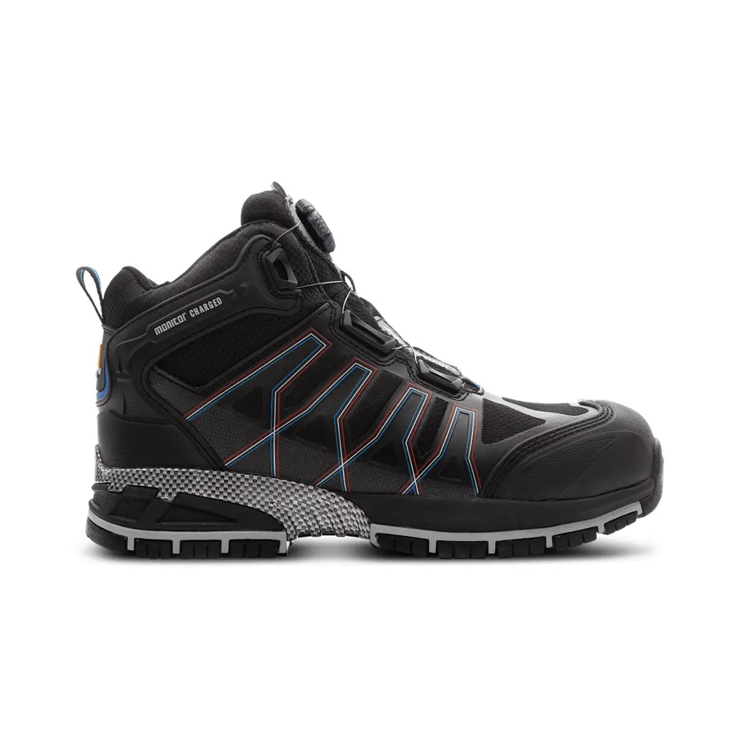 Charged Safety Boot - Musta