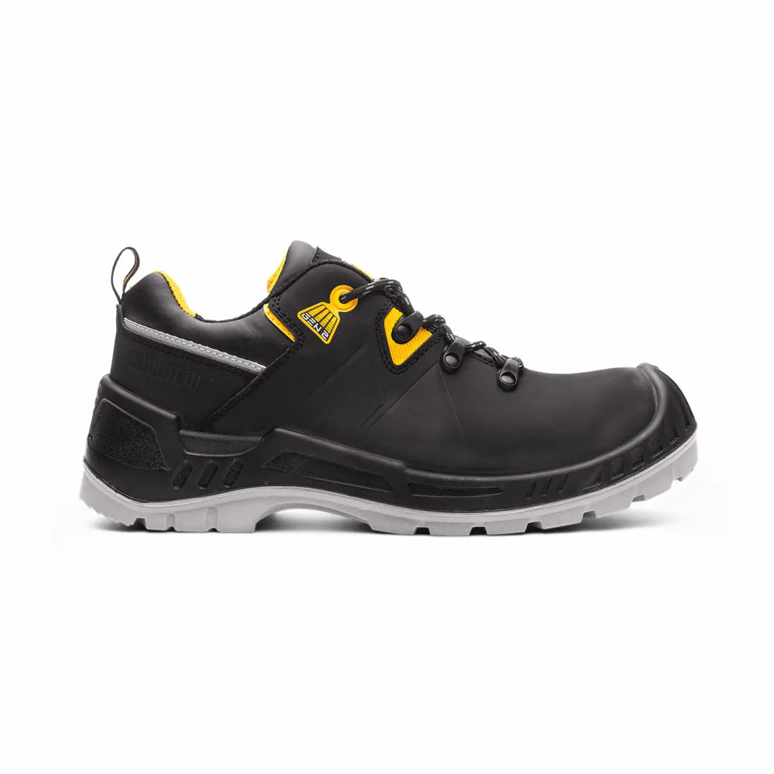 Grady Safety Shoe - Musta