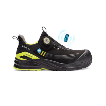ICE Evolution Flow Connected Safety Shoe - Musta