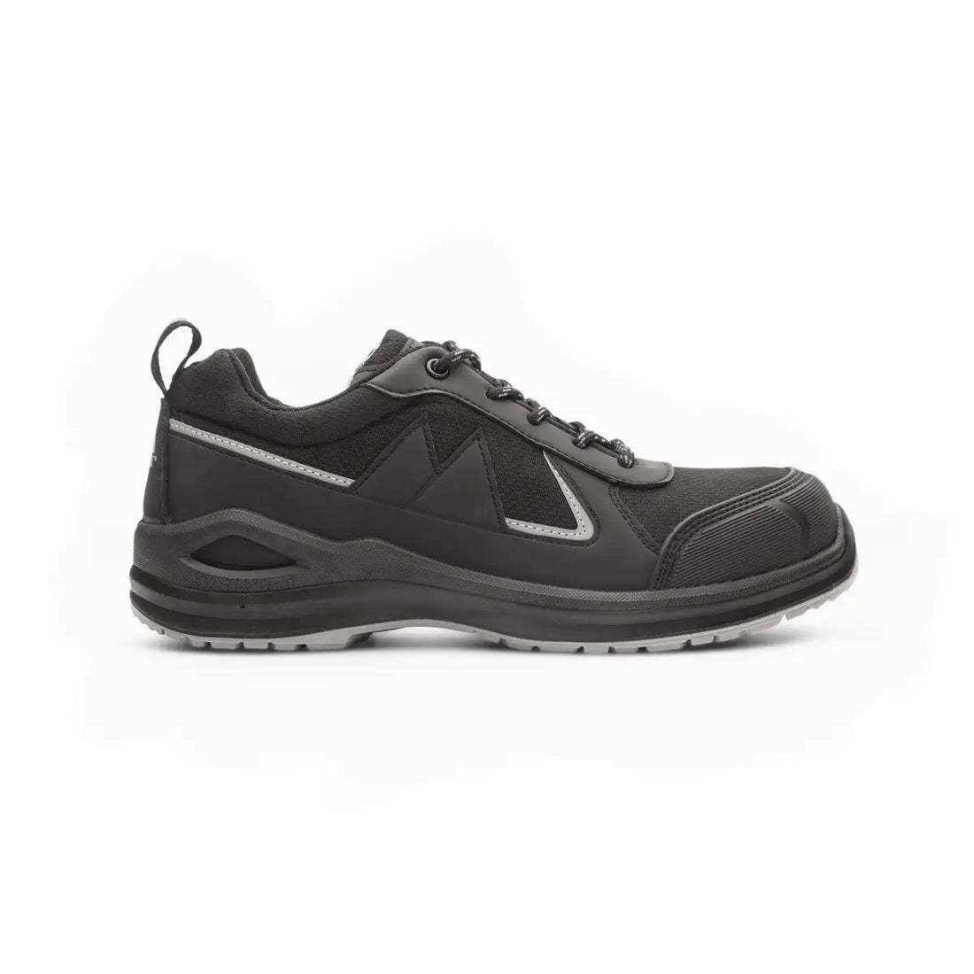 Madison Safety Shoe - Musta