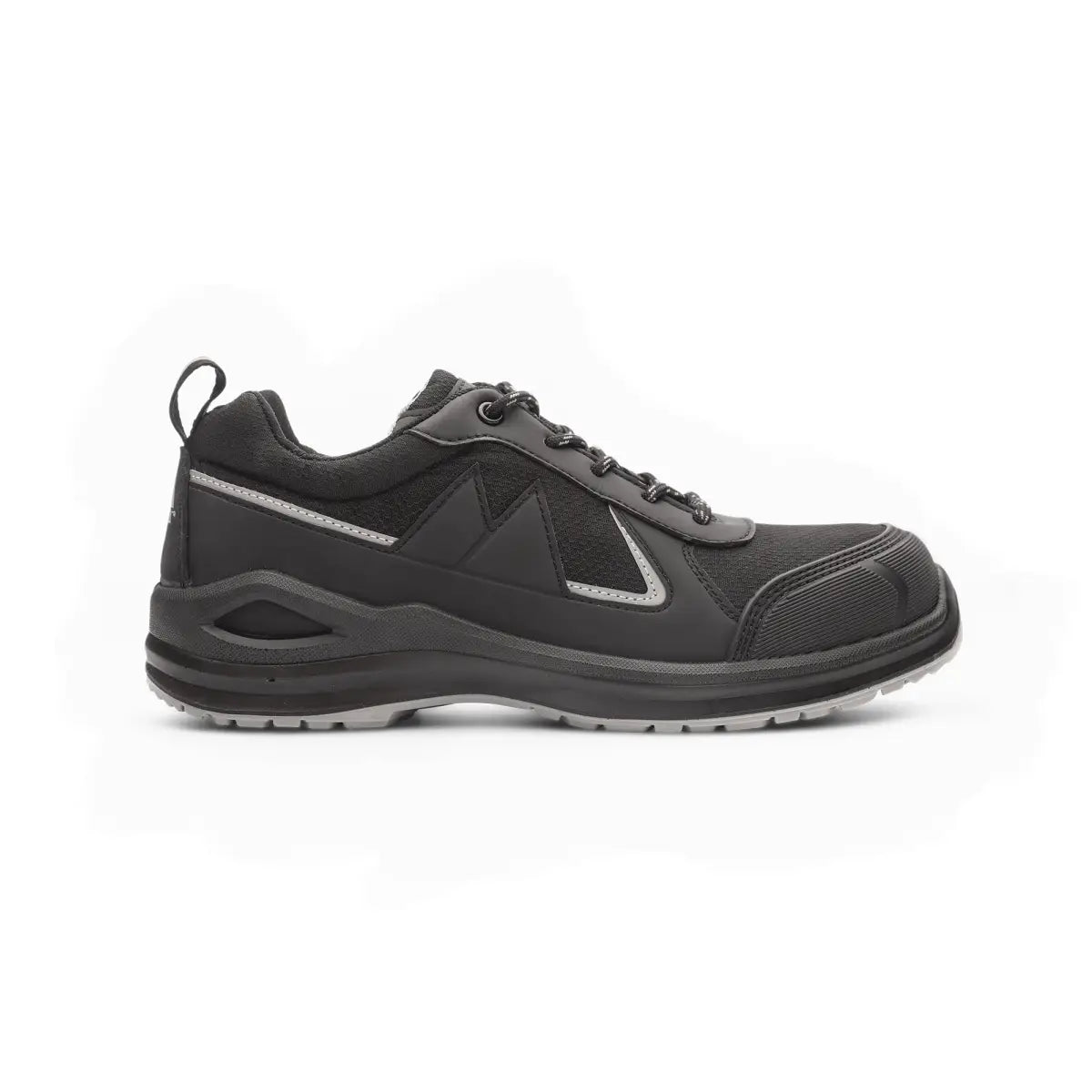 Madison Safety Shoe - Musta