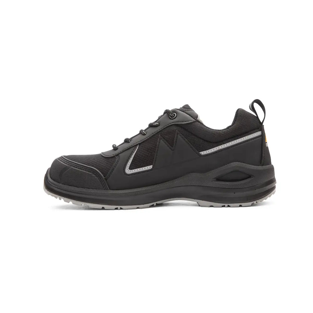 Madison Safety Shoe - Musta