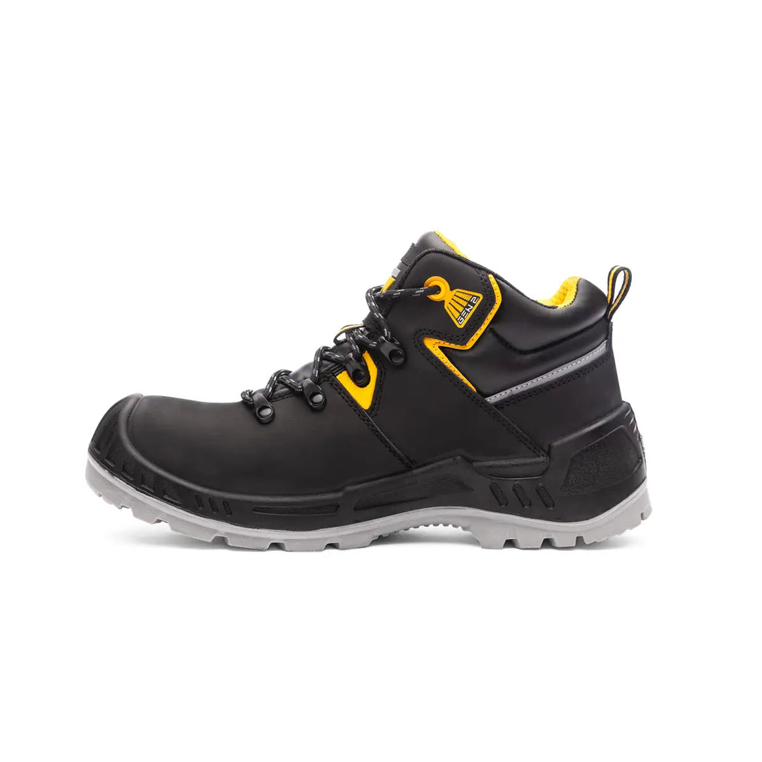 Midway Safety Boot - Musta