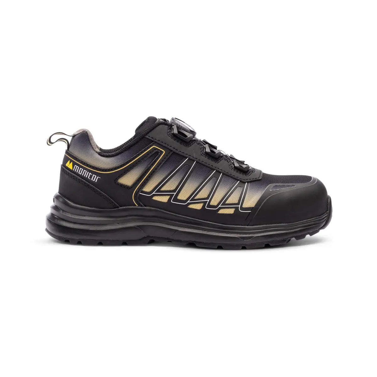 Sky Safety Shoe w - Musta