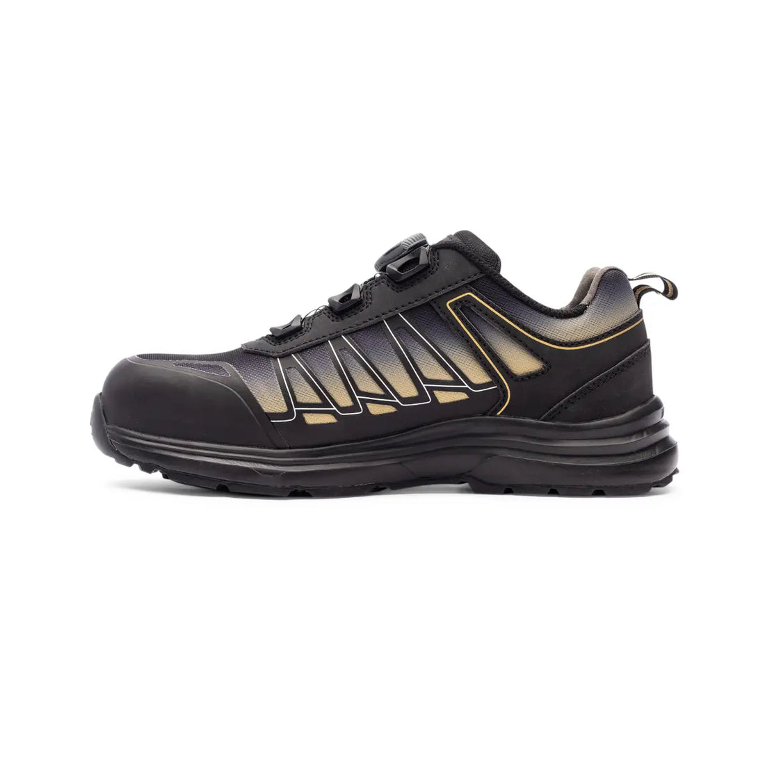 Sky Safety Shoe w - Musta