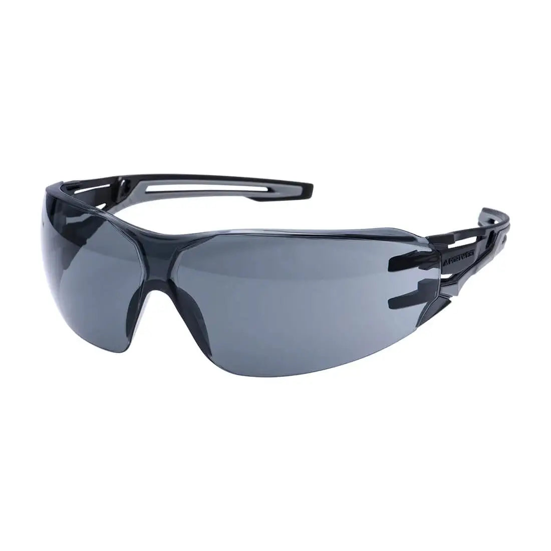 Portwest Anthracite Wraparound -Suojalasit PR01 - Savunharmaa - Suojavarusteet