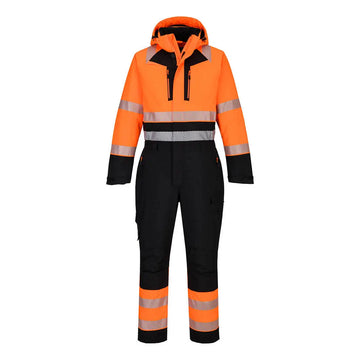 Portwest DX4 Hi-Vis talvihaalari DX438 - Oranssi/Musta / 4XL - Umpihaalarit