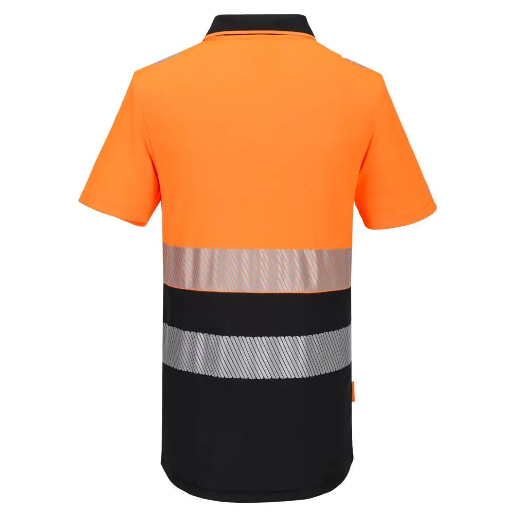 Portwest DX4 Hi-Vis vetoketjullinen Pikee-paita (Luokka 1) DX435 - Työpikeet