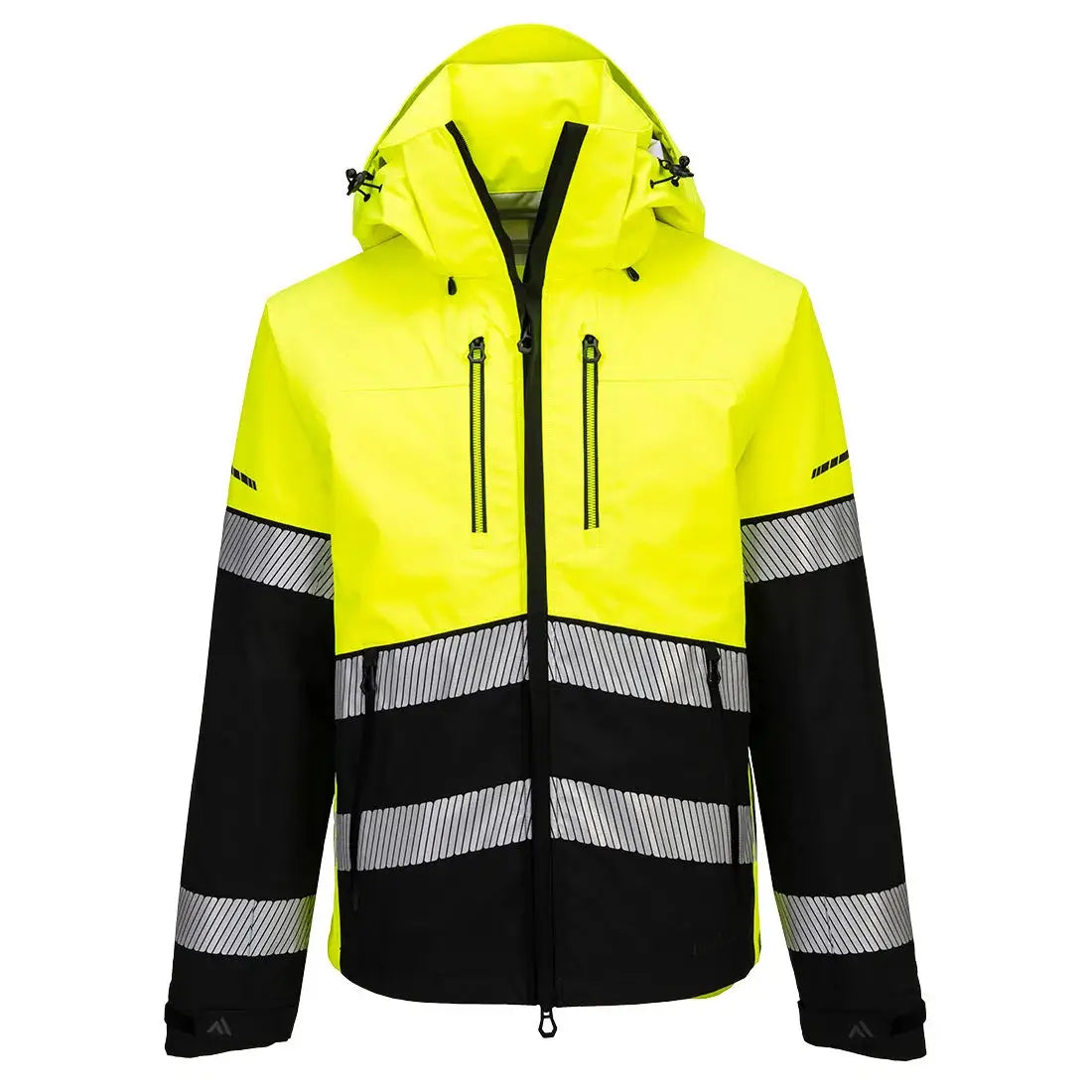 Portwest EV4 Hi-Vis Kuoritakki (3L) - kelta/ musta / L - Työvaatteet