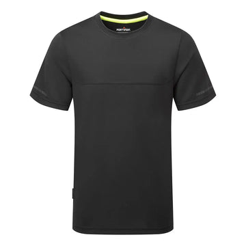 Portwest EV4 Ohut T-paita EV411 - Musta / 4XL - Työvaatteet