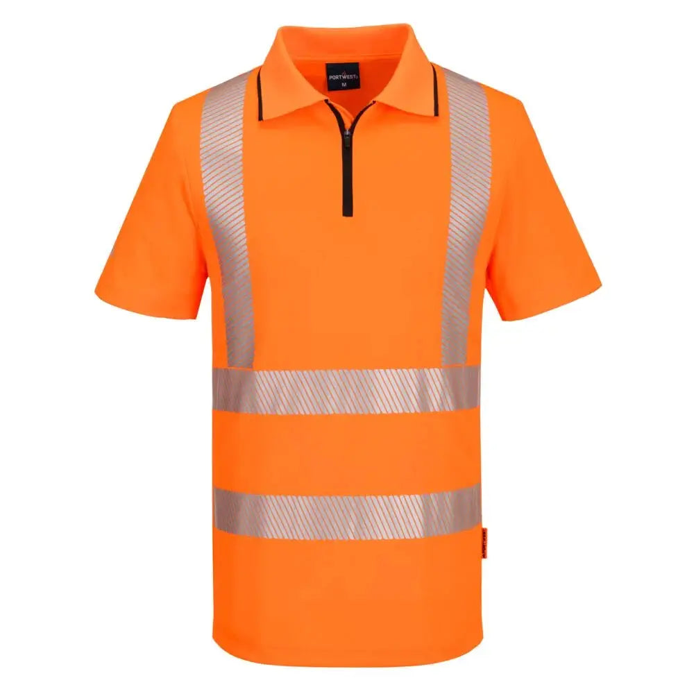 Portwest KX3 Sport Hi-Vis Vetoketju Pikee KX302 - Oranssi / 4XL - Työpikeet