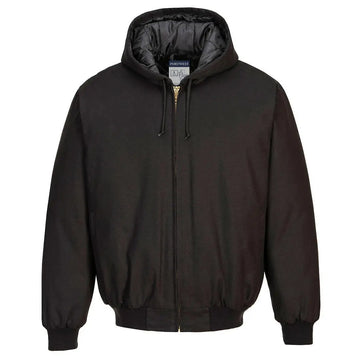 Portwest Tikkivuoorattu  hupullinen bomber-takki