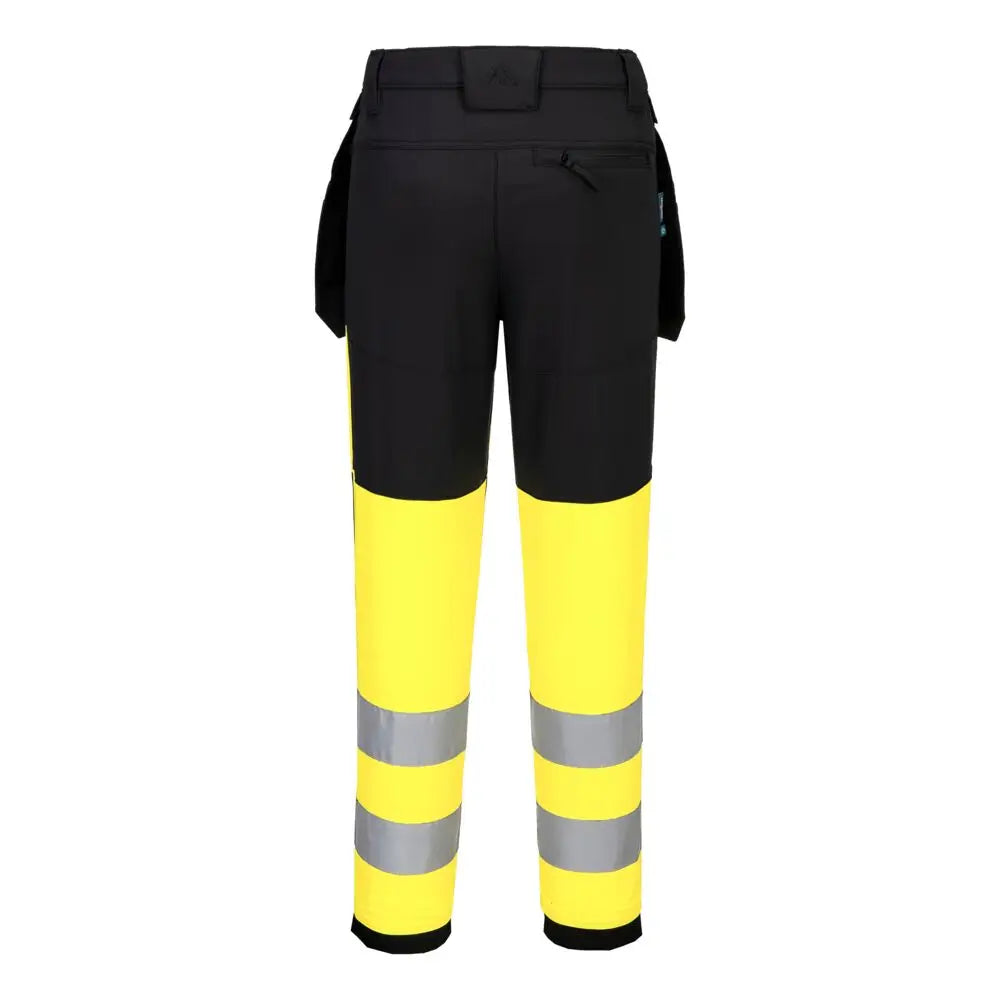 Portwest WX2 Eco Hi-Vis luokan 1 naisten Stretch-housut CD847 - Työhousut