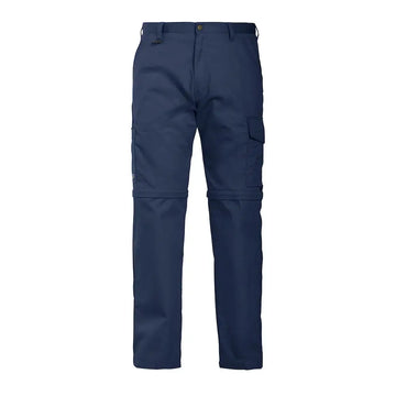 Projob 2502 Zip-Off Housut - Tummansininen / D100 - Työvaatteet