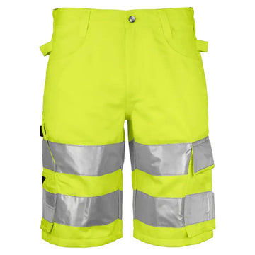 Projob 6536 Shortsit EN ISO 20471 Luokka 2/1 - Keltainen/Musta / C42 - Työvaatteet