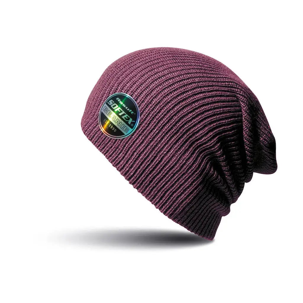Result Headwear Softex Pipo - Punainen (Burgundy) - Yritystekstiilit