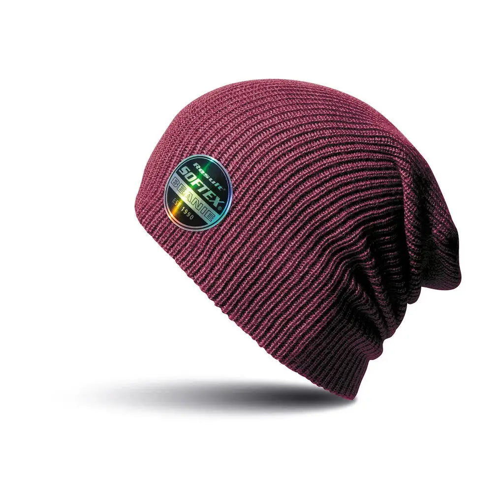 Result Headwear Softex Pipo - Punainen (Claret) - Yritystekstiilit