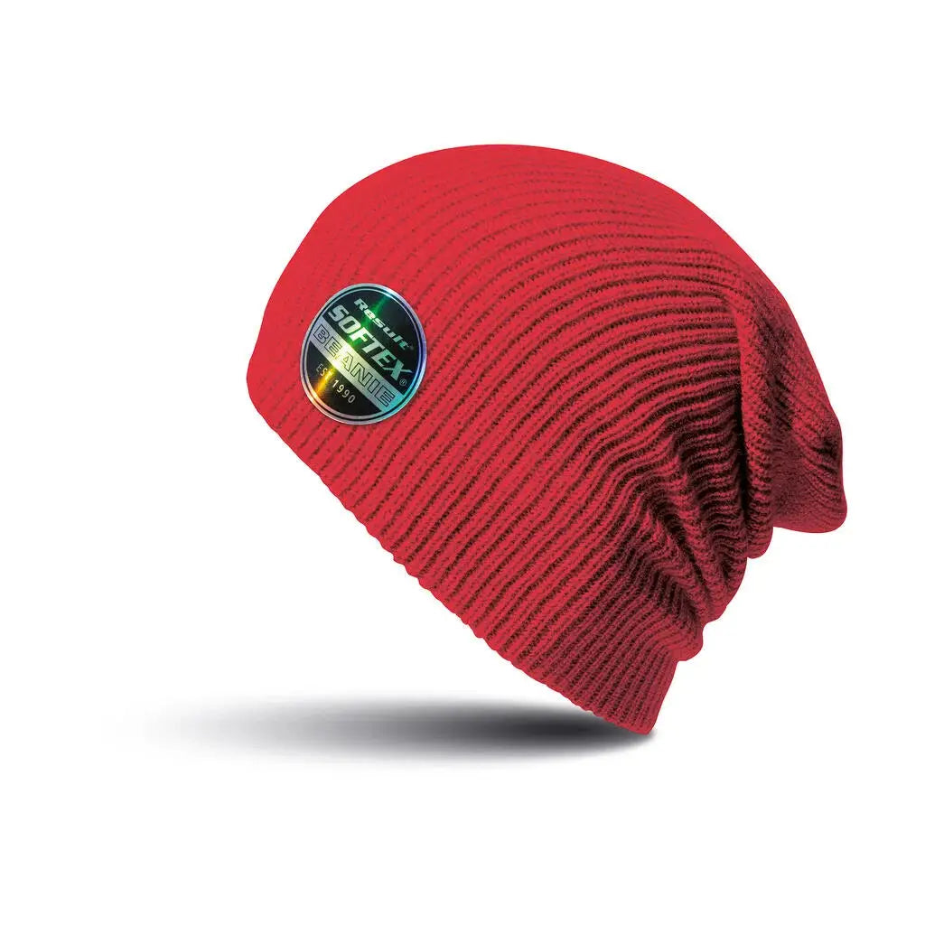 Result Headwear Softex Pipo - Punainen - Yritystekstiilit
