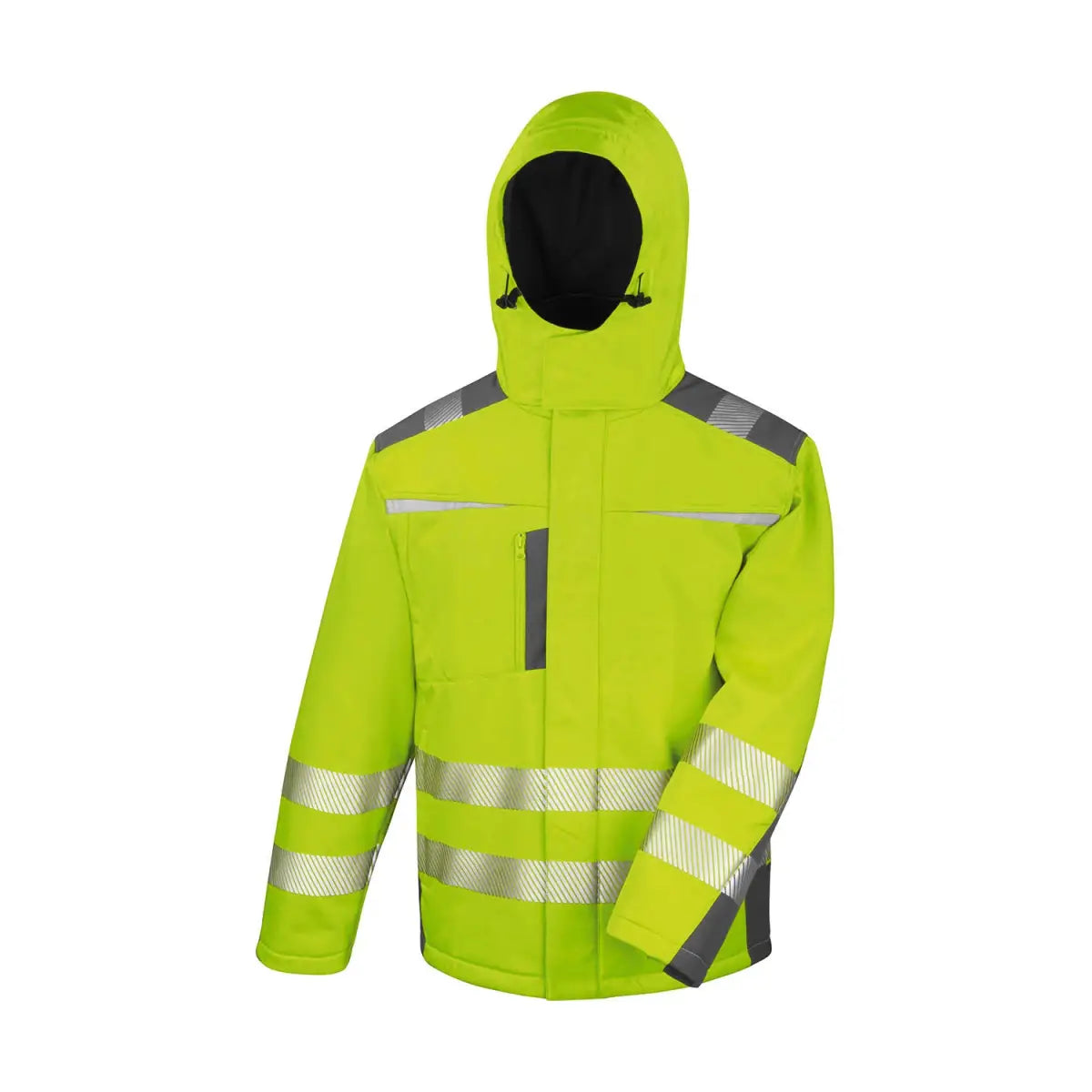 Result Safe-Guard Dynamic Softshell takki - Keltainen (Fluorescent Yellow) / S - Työtakit