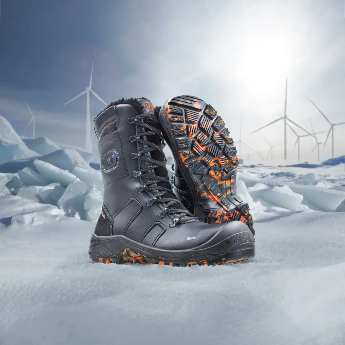 Sievi ALASKA THERMO BTH+ Talviturvakengät (36-38) S3 - Varsikengät