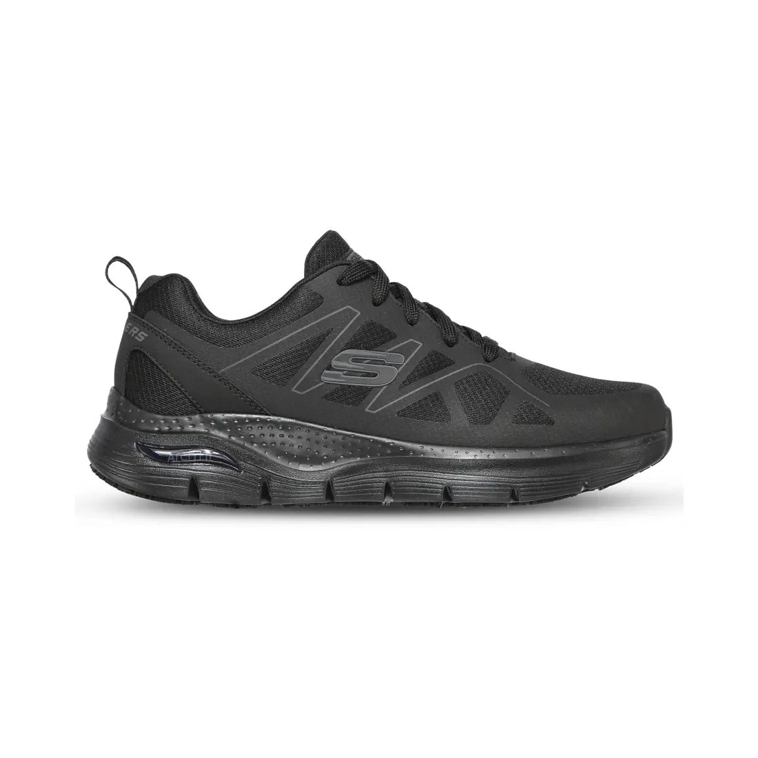 Arch Fit Axtell Work Shoe - Musta