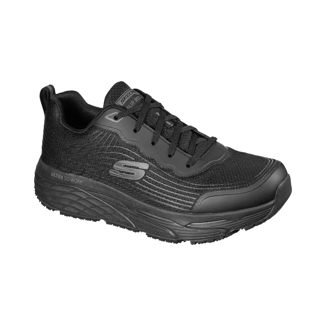 Max Cushioning Elite Rytas Work Shoe - Musta