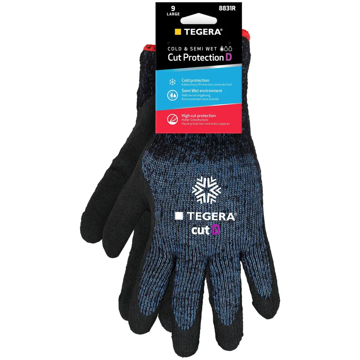 Synteettinen käsine TEGERA® 8831R CRF (6 paria) - 10 - Viiltosuojakäsineet