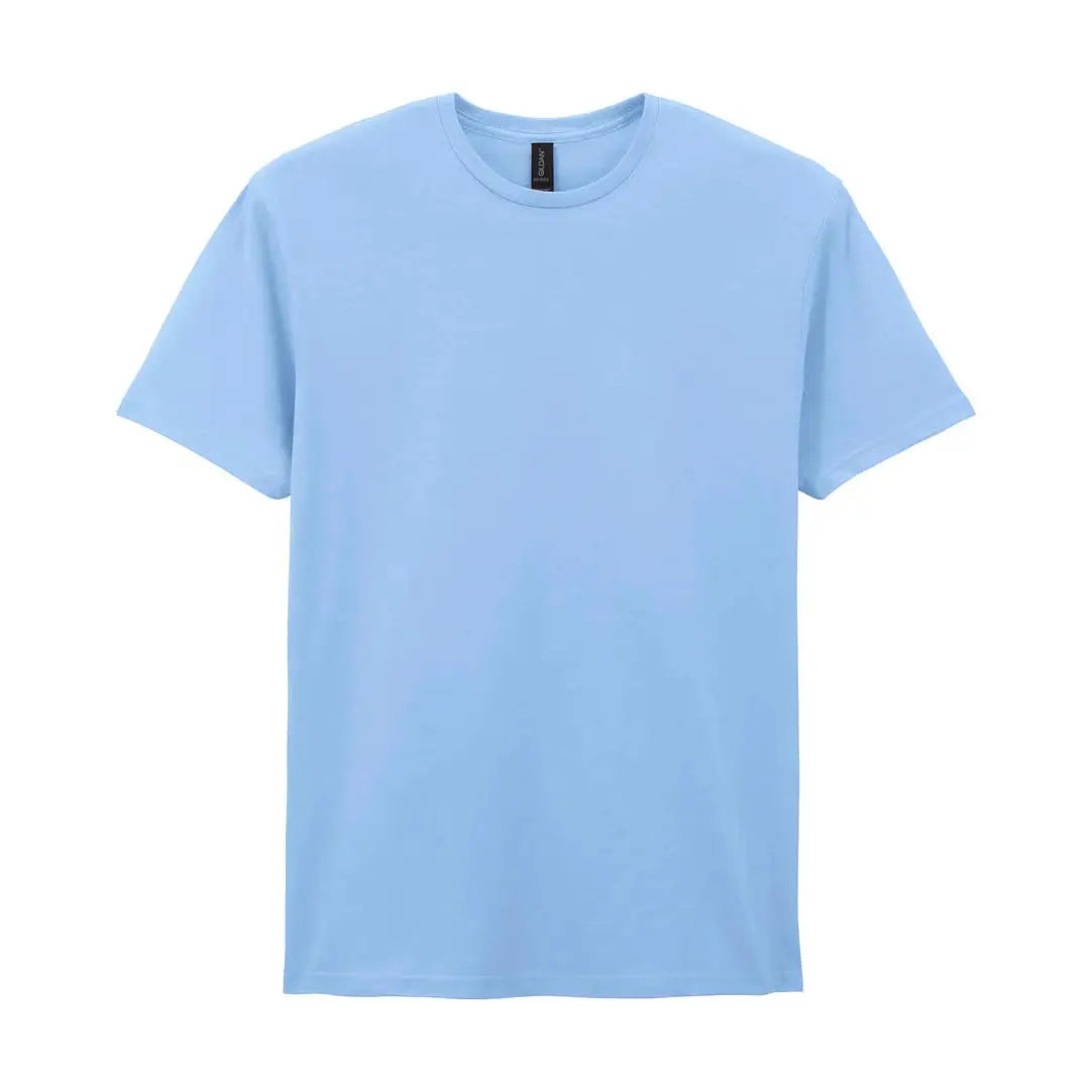 T-Paita kahdella Painatuksella - Min. 20kpl - Sininen (Light Blue) / S - Yritystekstiilit