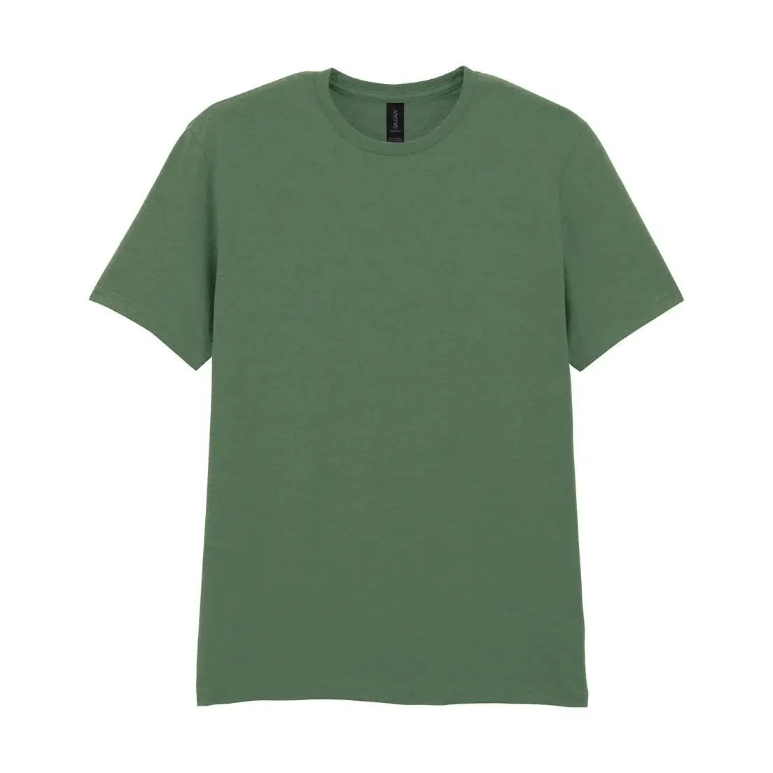 T-Paita kahdella Painatuksella - Min. 20kpl - Vihreä (Military Green) / S - Yritystekstiilit
